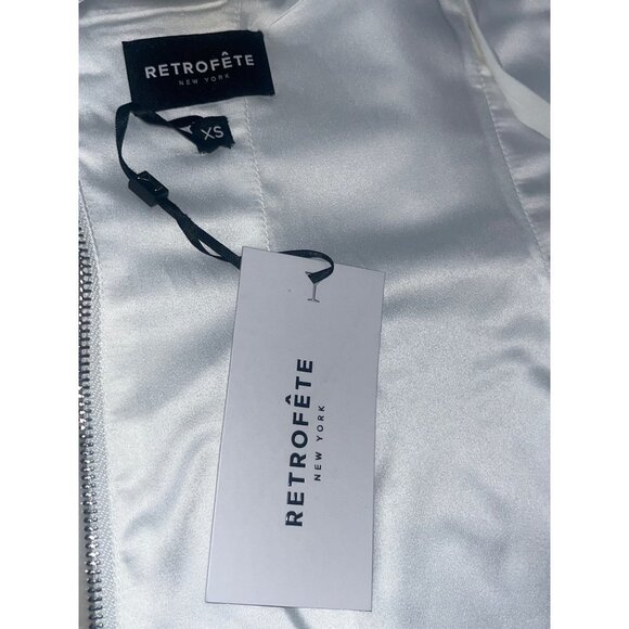 Retrofete Cheryl Dress in White New Womens Bodycon Pencil Midi - Picture 8 of 16